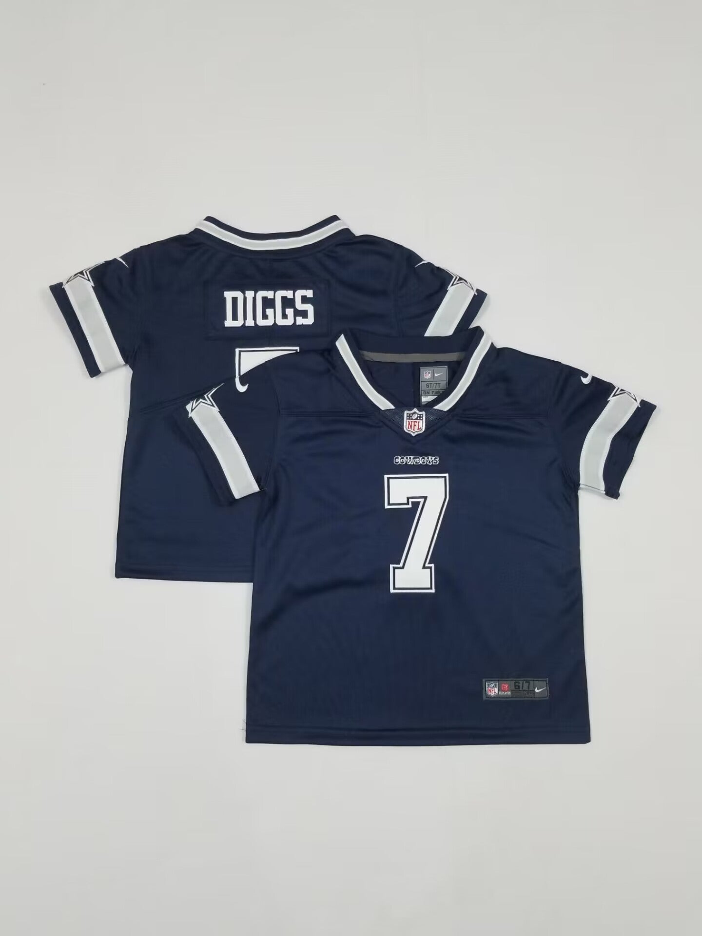 Camisa Futebol Americano Baby Jersey Dallas Cowboys Vapor Limited Azul