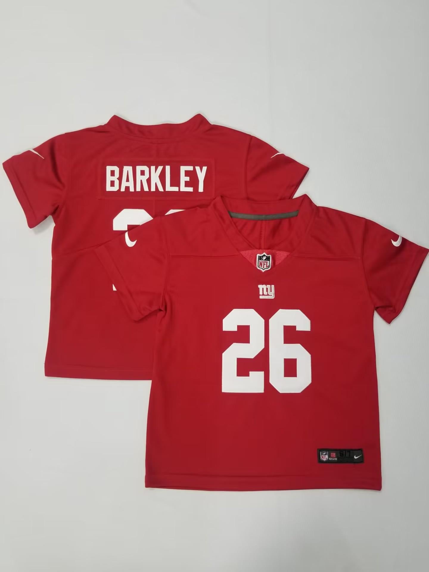 Camisa Futebol Americano Baby Jersey York Giants Vapor Limited Vermelha
