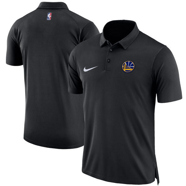Camisa Polo Golden State Warriors - Preta