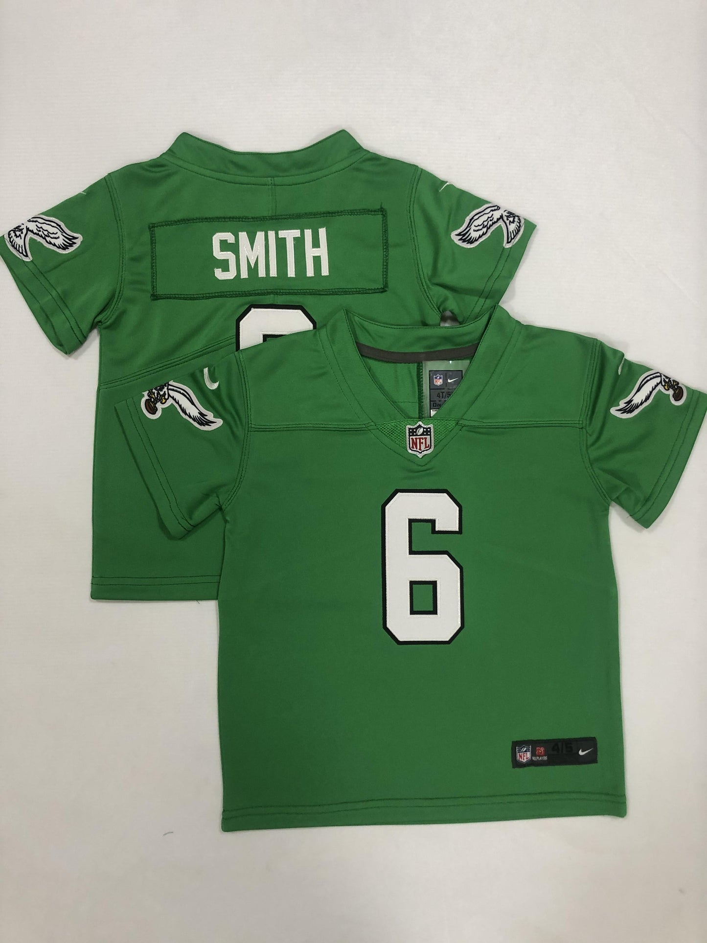 Camisa Futebol Americano Baby Philadelphia Eagles Vapor Limited Jersey Kelly Green