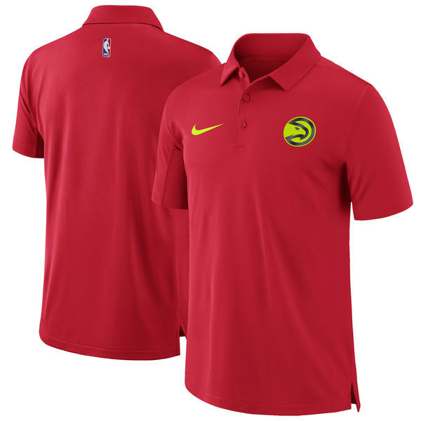 Camisa Polo Atlanta Hawks - Vermelha