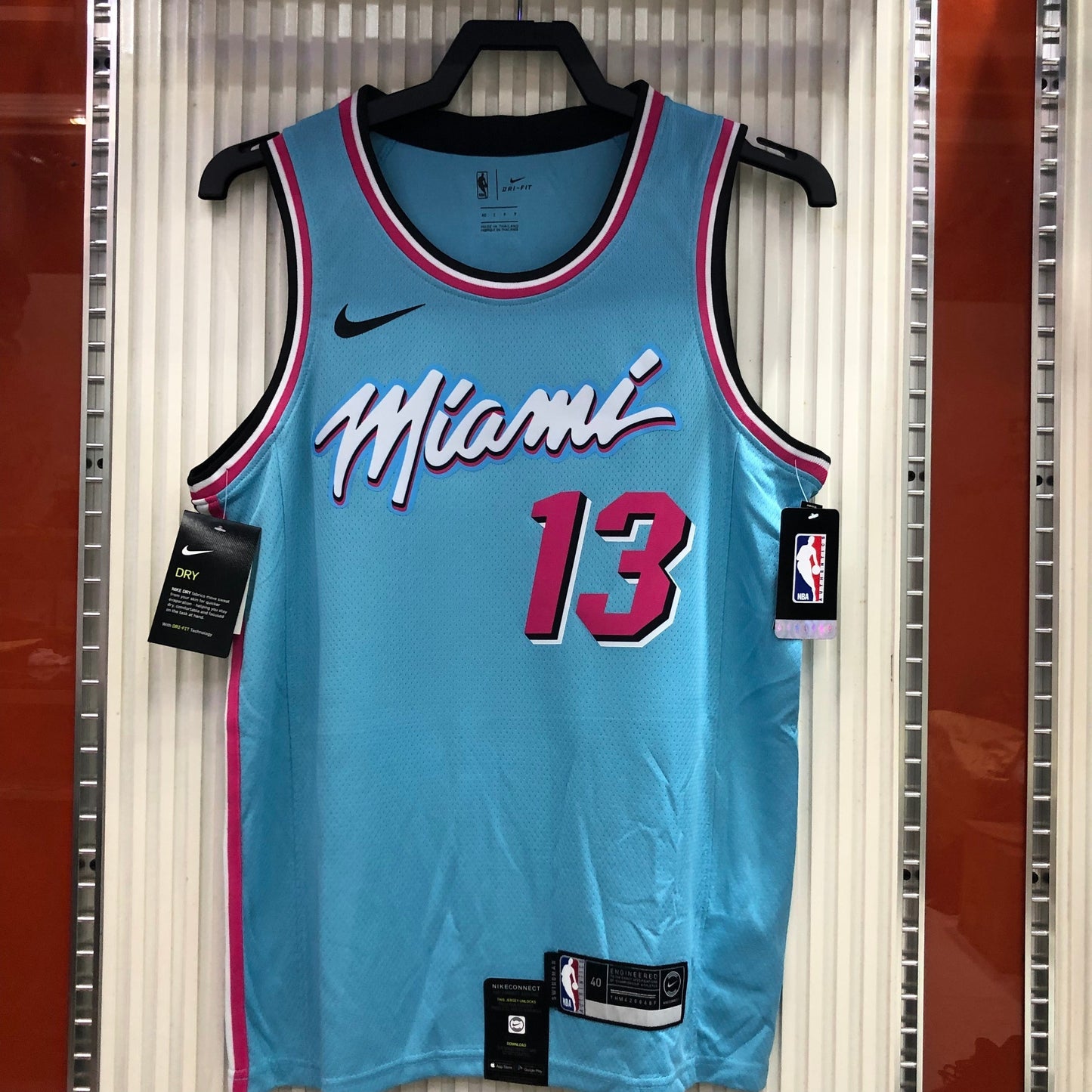 Camisa Basquete Miami Heat Vice Wave City Edition 19/20