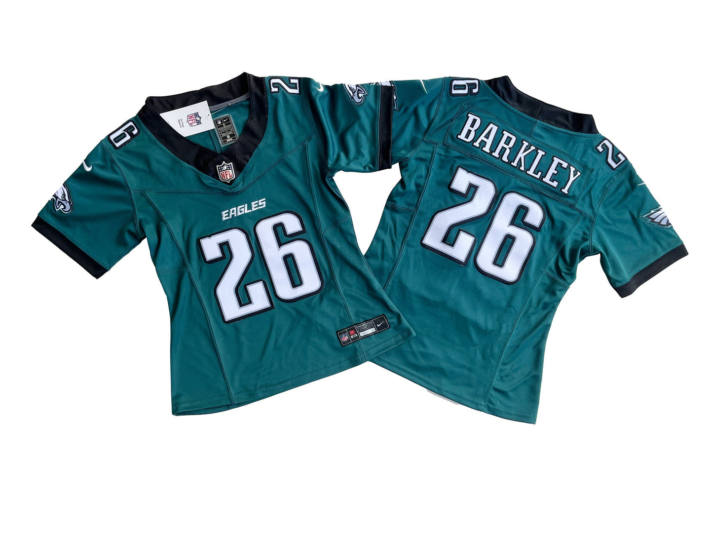 Camisa Futebol Americano Feminina Philadelphia Eagles Vapor F.U.S.E. Limited Jersey Verde