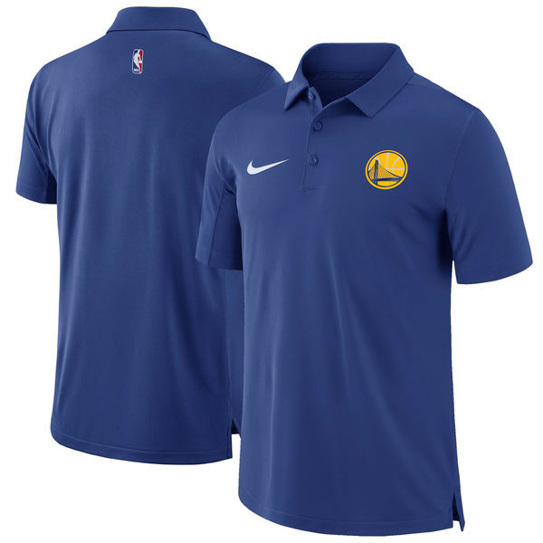 Camisa Polo Golden State Warriors - Azul
