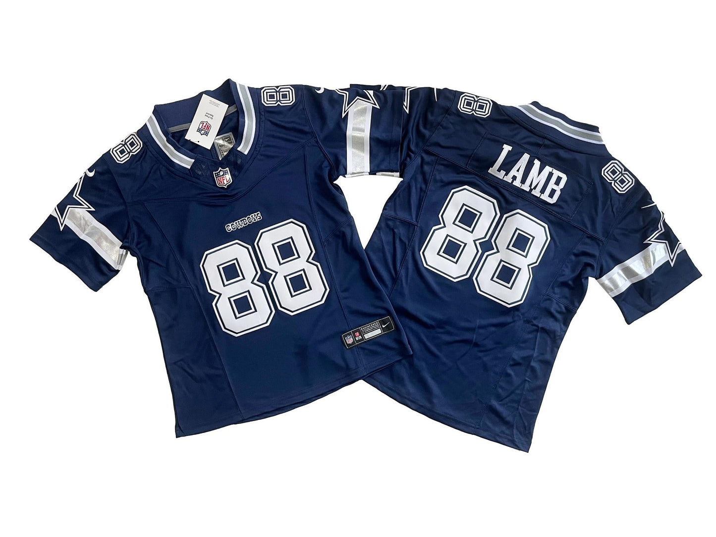 Camisa Futebol Americano Feminina Dallas Cowboys Vapor F.U.S.E. Limited Jersey Azul