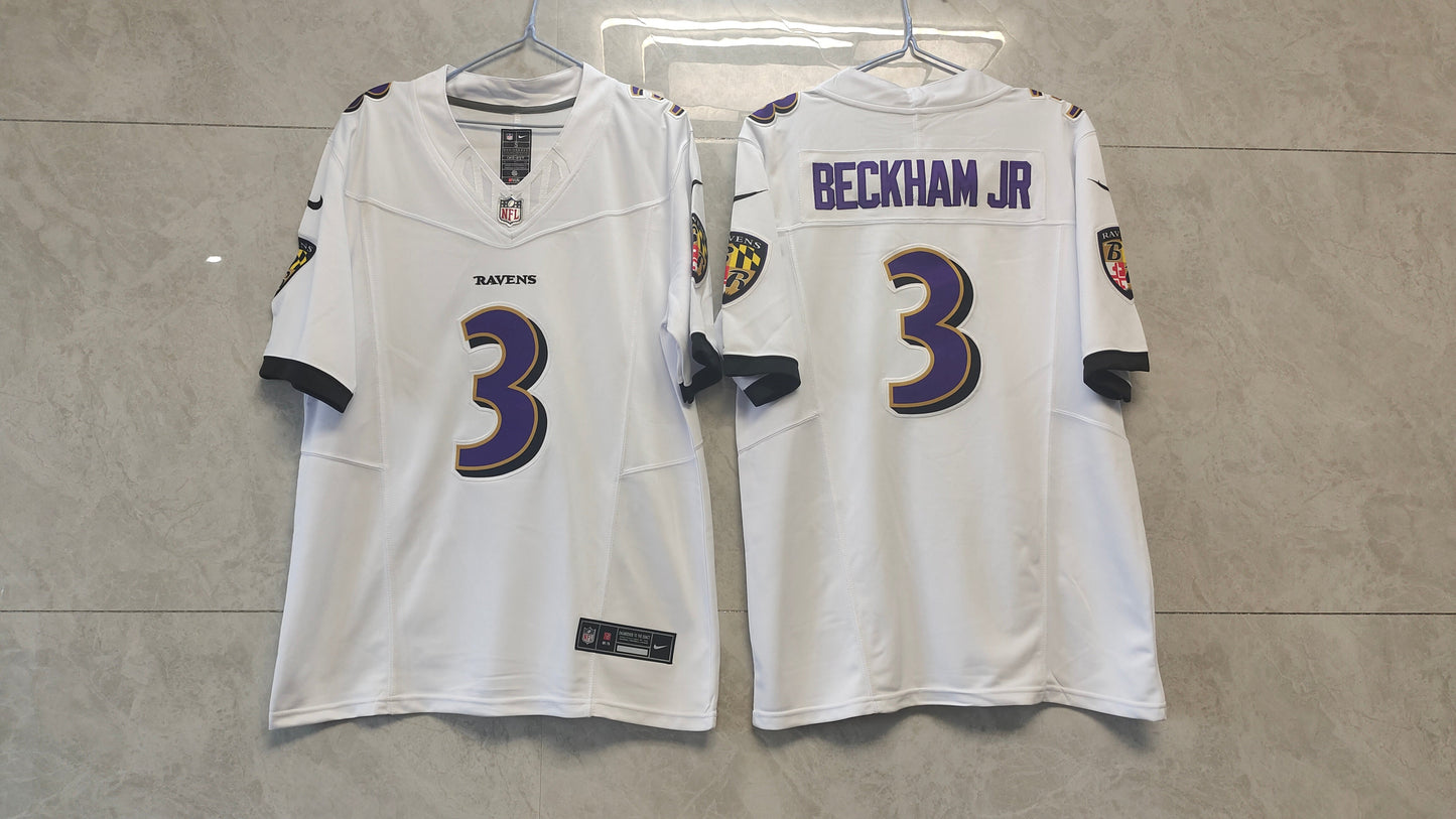 Camisa Futebol Americano Baltimore Ravens Vapor F.U.S.E. Limited Jersey Branca