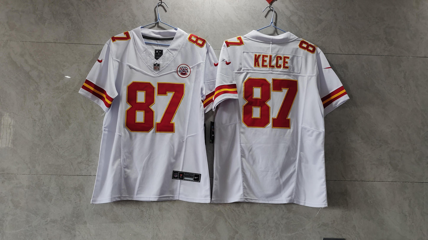Camisa Futebol Americano Kansas City Chiefs Vapor F.U.S.E. Limited Jersey Branca