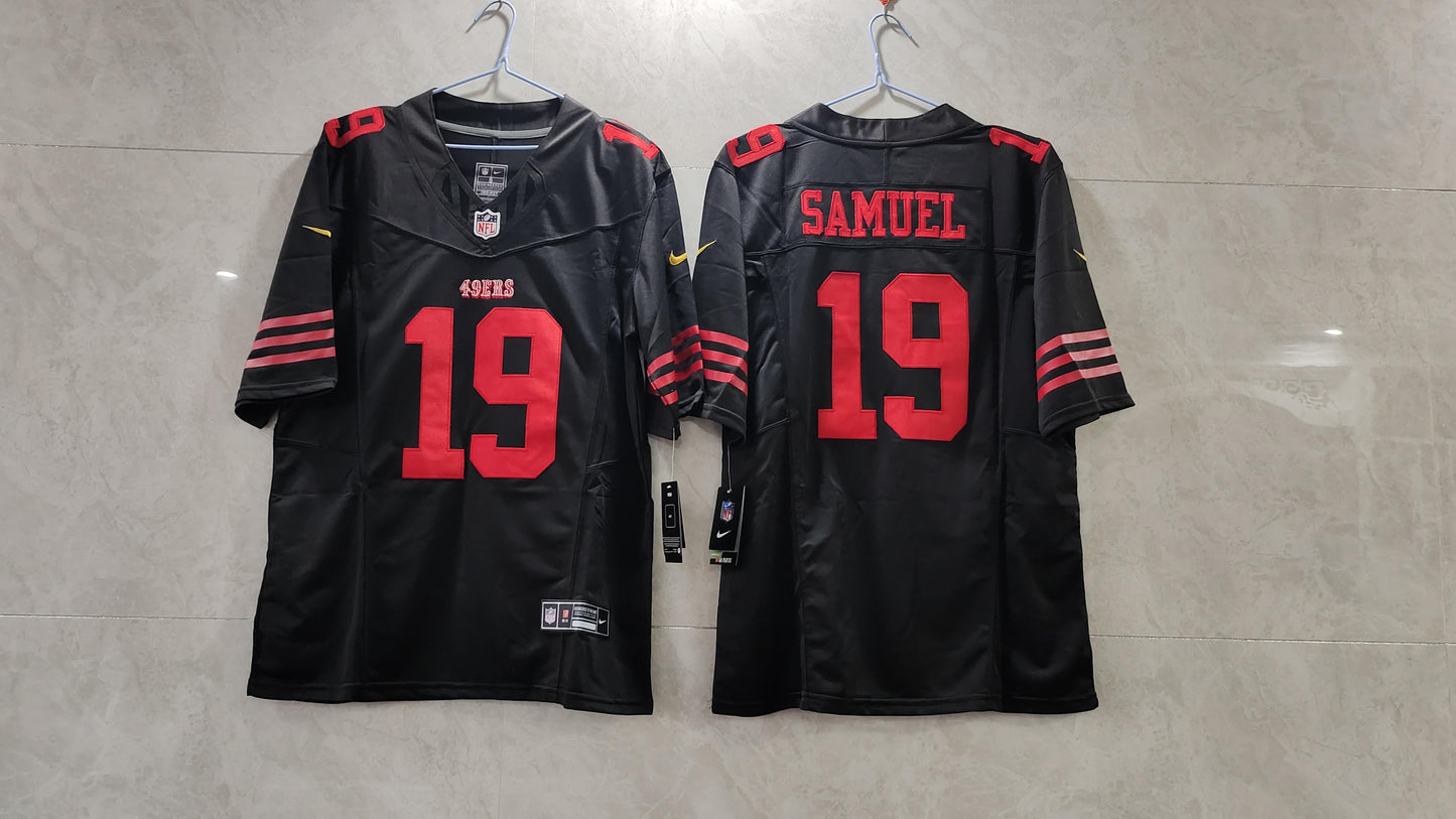 Camisa Futebol Americano San Francisco 49ers Vapor F.U.S.E. Limited Jersey Preta