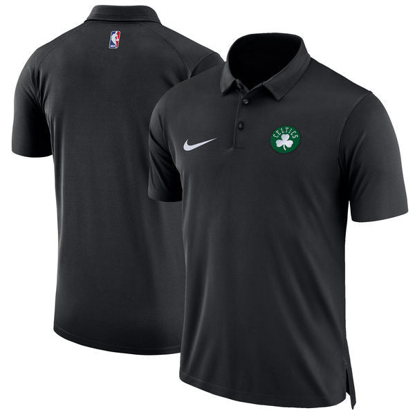 Camisa Polo Boston Celtics - Preta