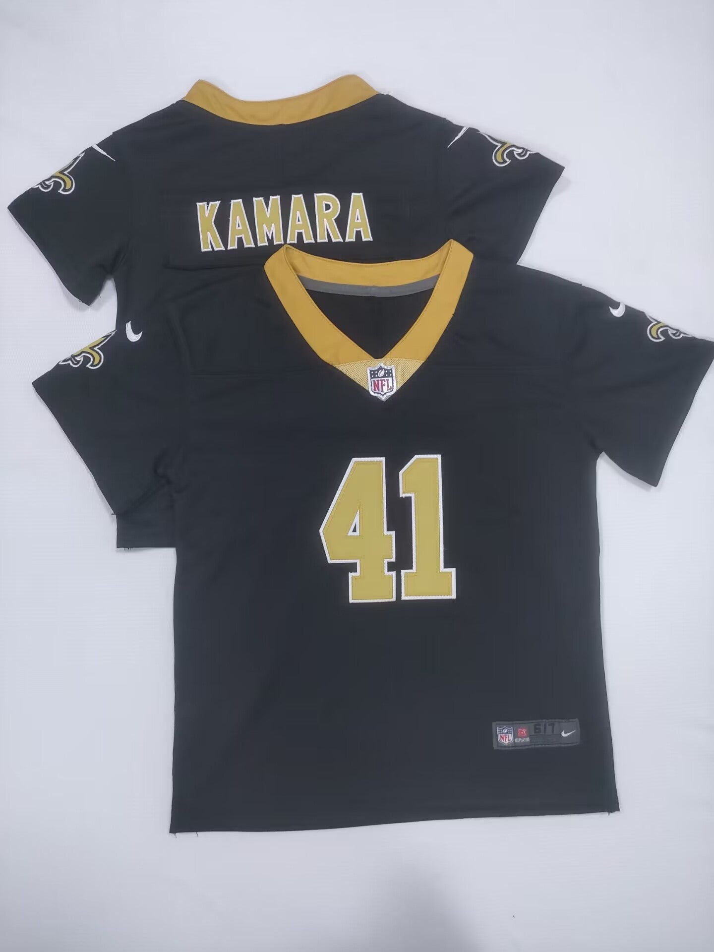 Camisa Futebol Americano Baby Jersey Orleans Saints Vapor Limited