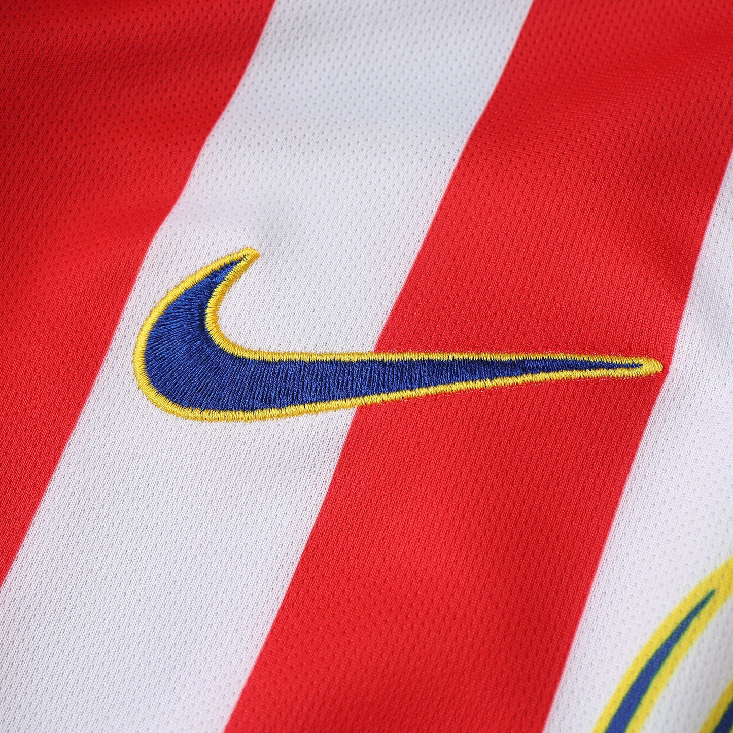 Camisa Atlético de Madrid I 2004/2005 Torcedor Masculina - Retrô