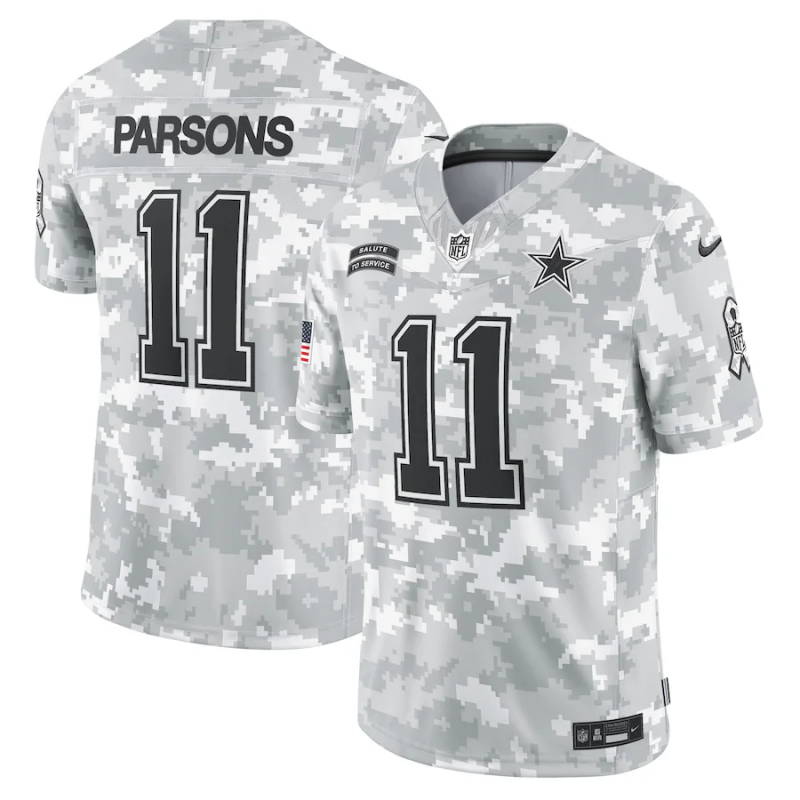 Camisa Futebol Americano Dallas Cowboys Salute To Service Vapor Limited 2024