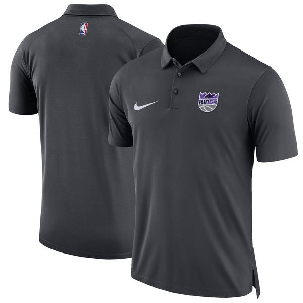 Camisa Polo Sacramento Kings - Cinza