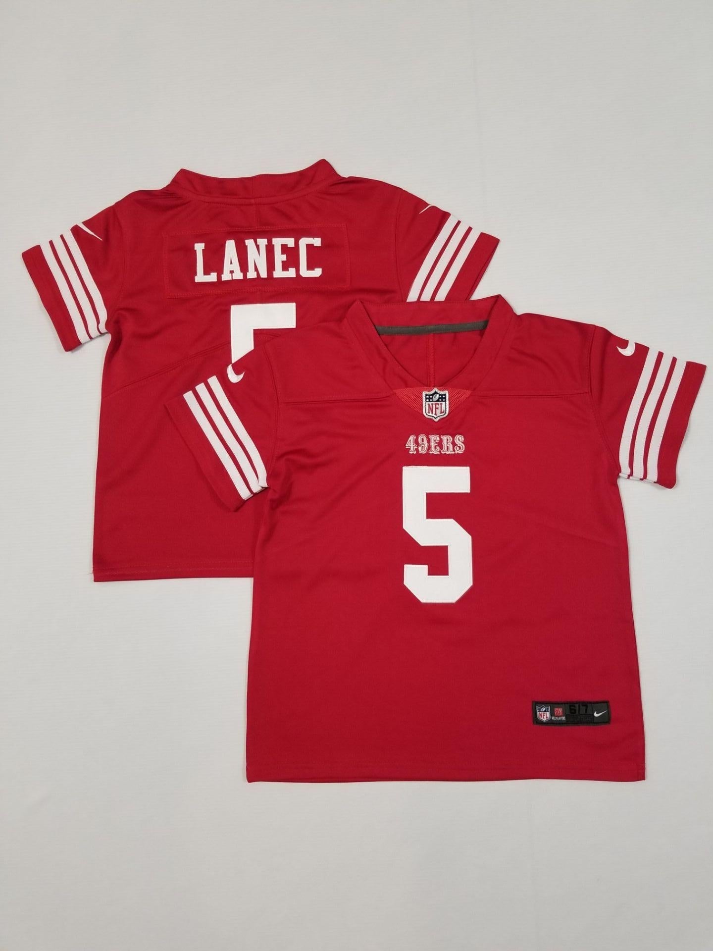 Camisa Futebol Americano Baby Jersey San Francisco Vapor Limited Vermelha