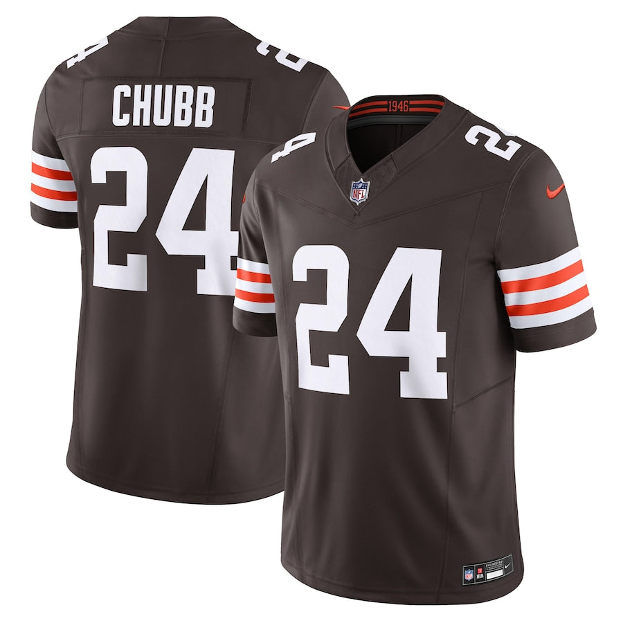 Camisa Futebol Americano Cleveland Browns Vapor F.U.S.E. Limited Jersey Marrom