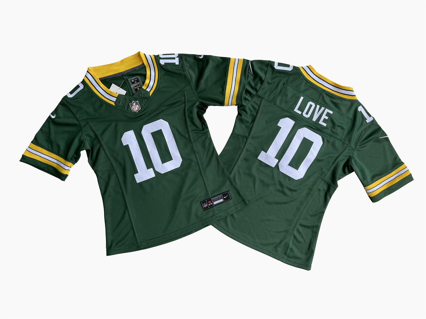 Camisa Futebol Americano Feminina Green Bay Packers Vapor F.U.S.E. Limited Jersey Verde