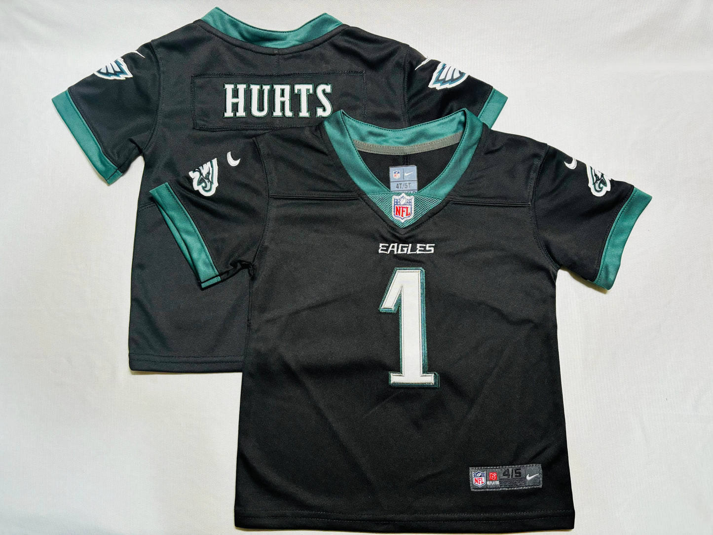 Camisa Futebol Americano Baby Jersey Philadelphia Eagles Vapor Limited Black
