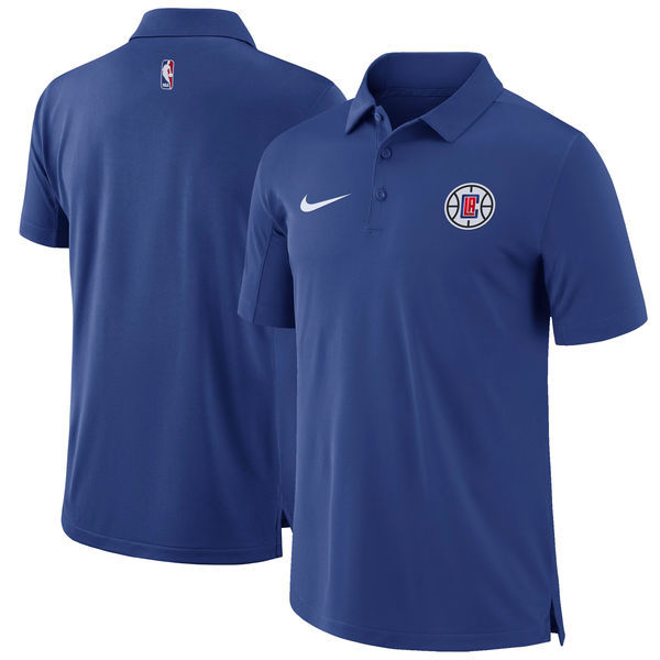 Camisa Polo Los Angeles Clippers - Azul