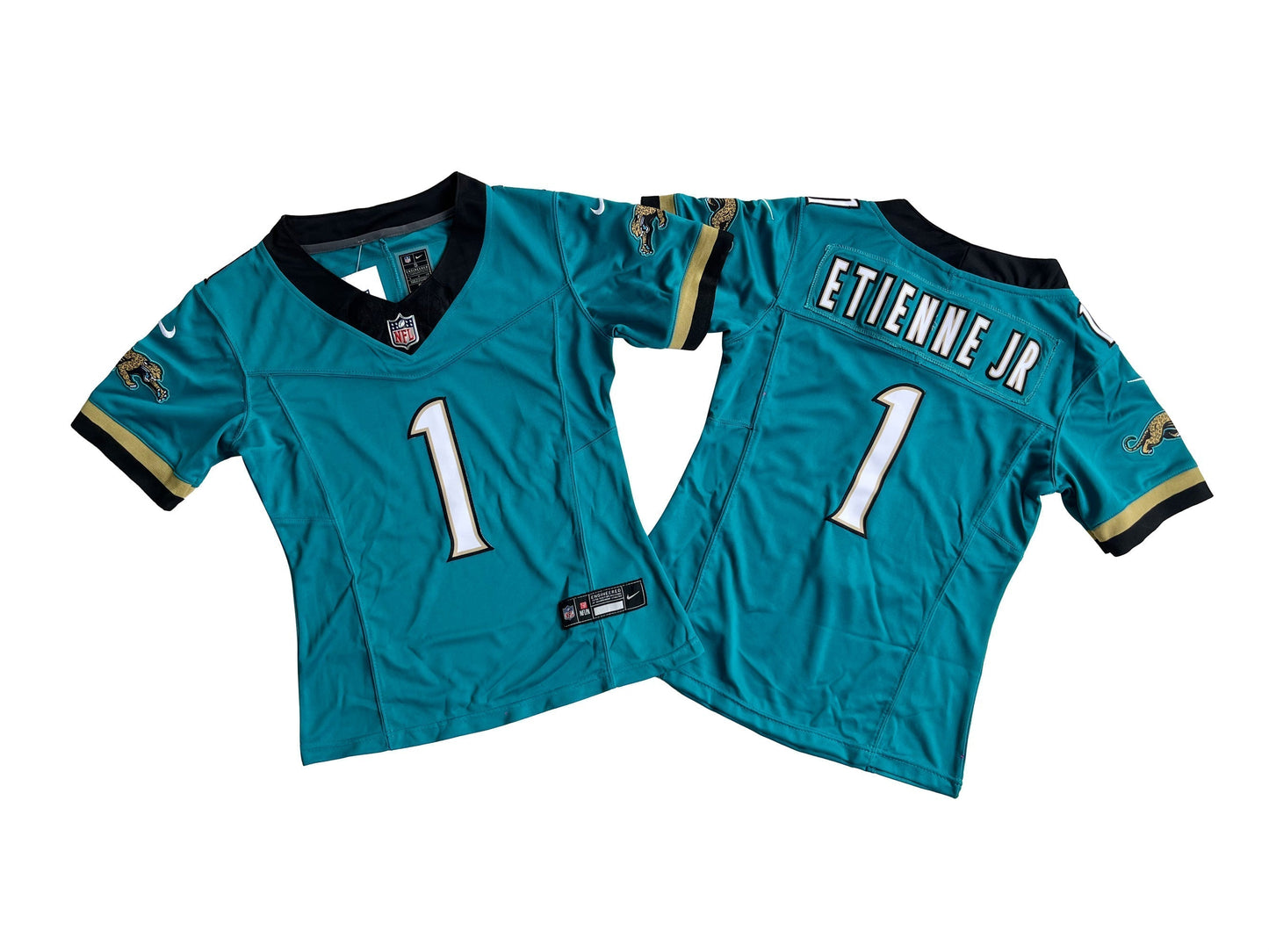 Camisa Futebol Americano Feminina Jacksonville Jaguars Vapor F.U.S.E. Limited Jersey Verde