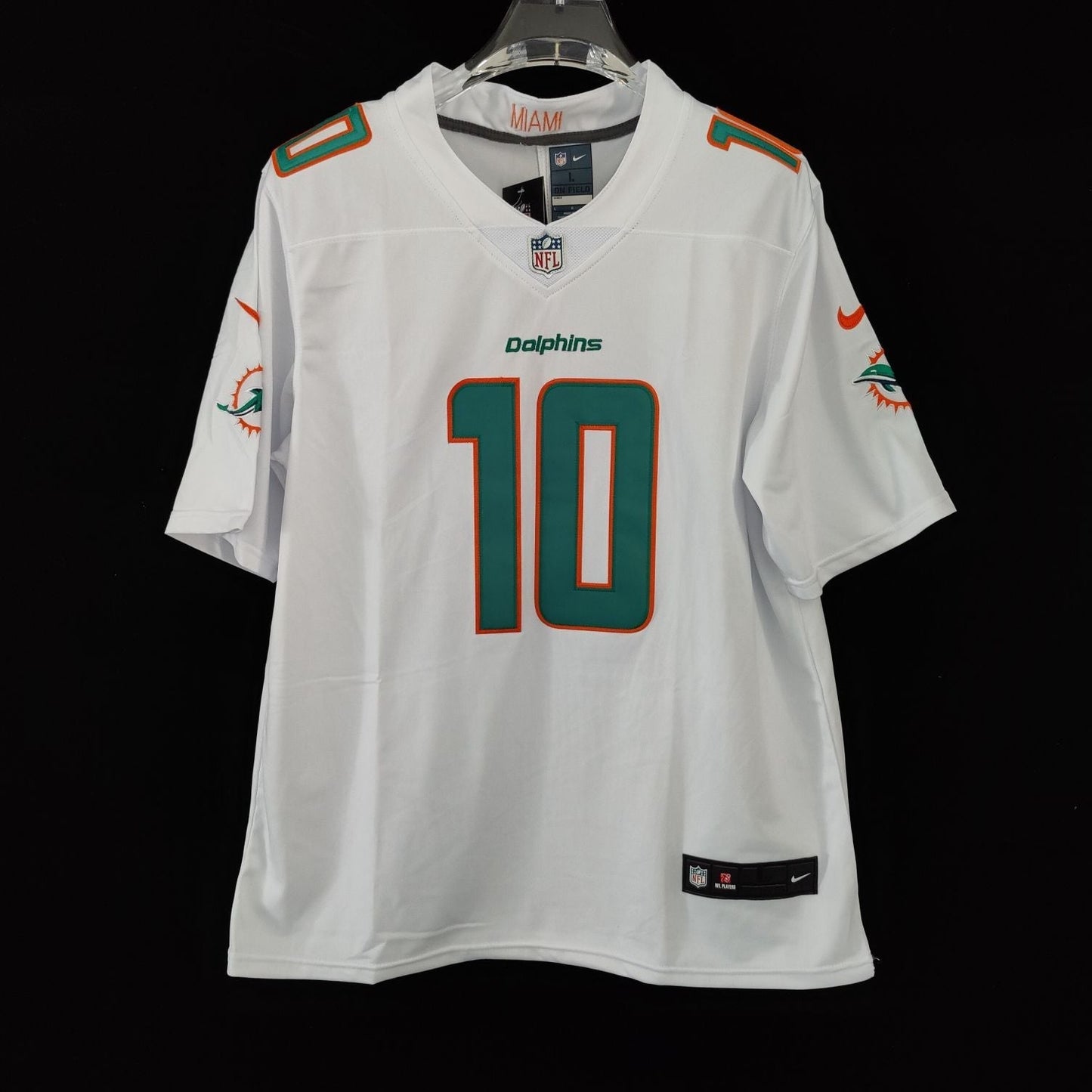Camisa Futebol Americano Miami Dolphins Vapor Limited Jersey Branca