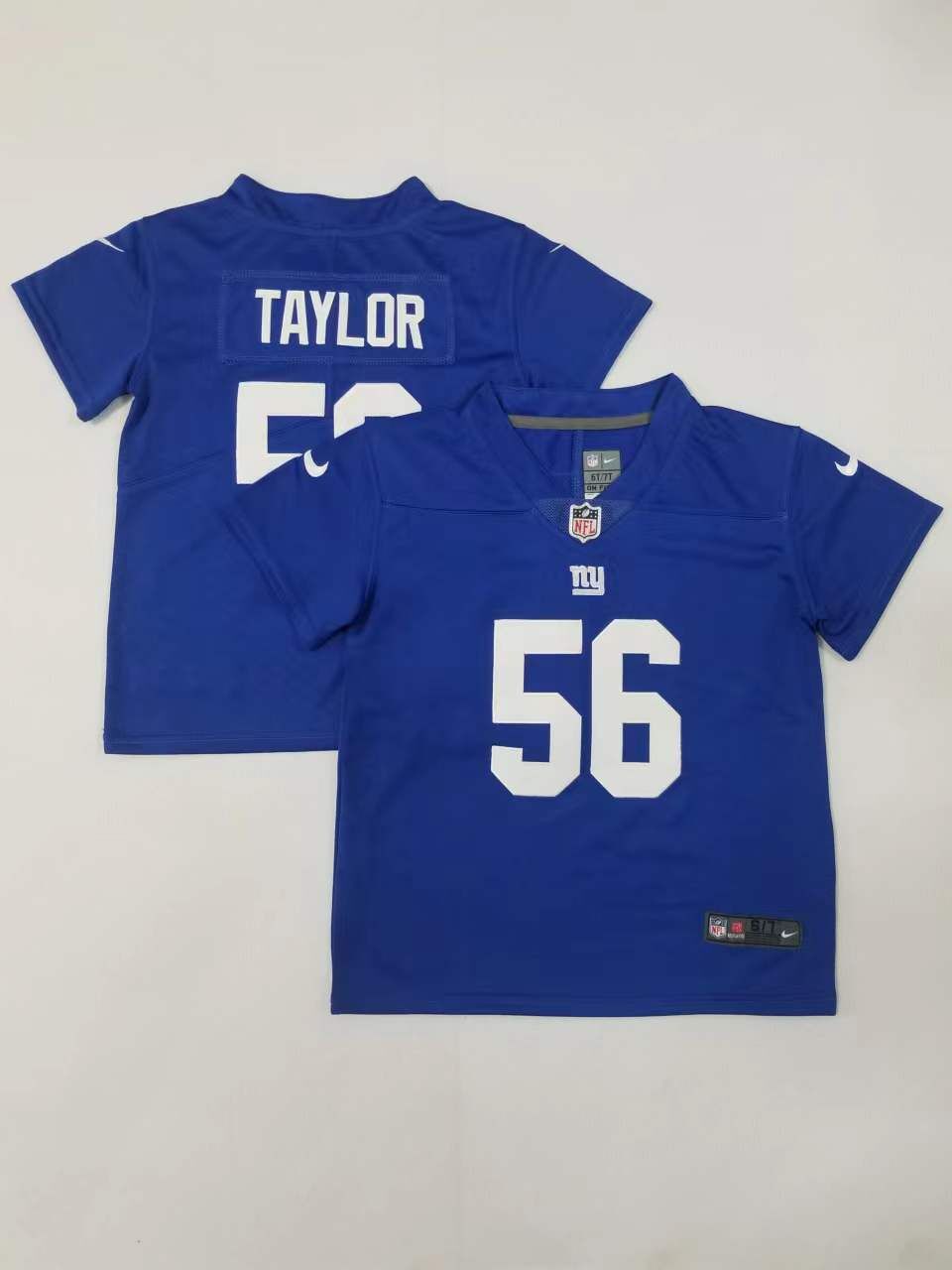 Camisa Futebol Americano Baby York Giants Vapor Limited Jersey Azul