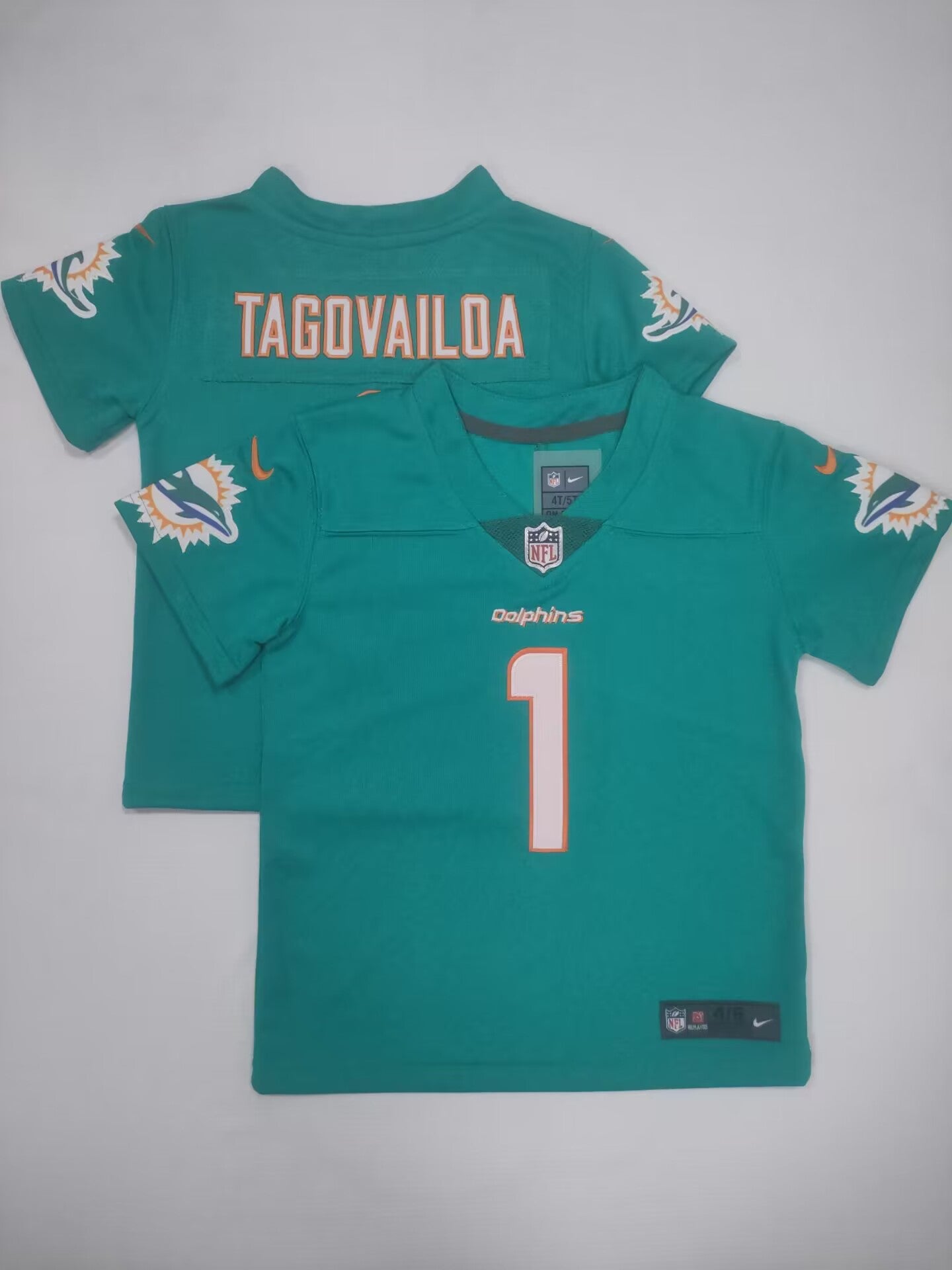 Camisa Futebol Americano Baby Jersey Miami Dolphins Vapor Limited
