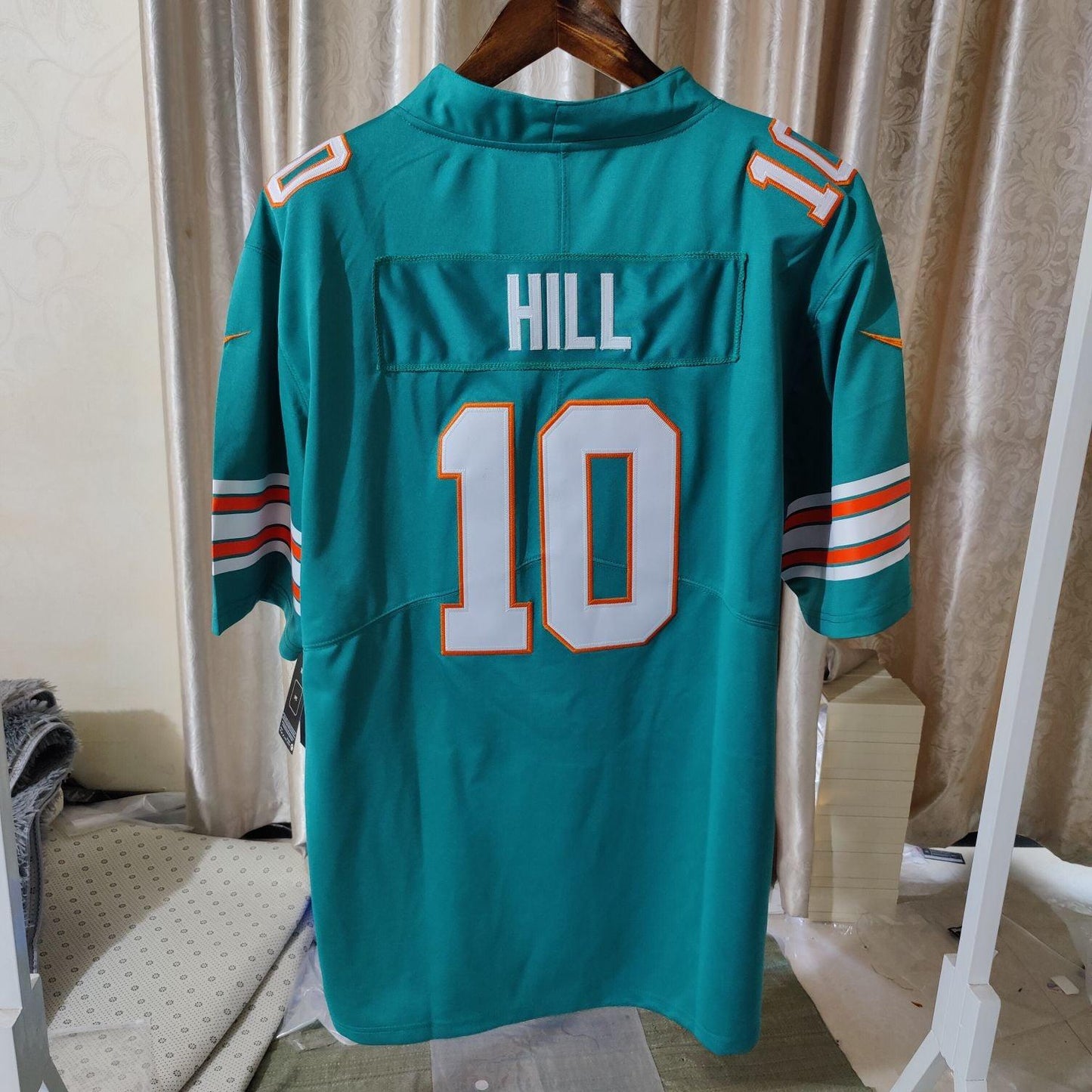 Camisa Futebol Americano Miami Dolphins Vapor Limited Jersey Verde