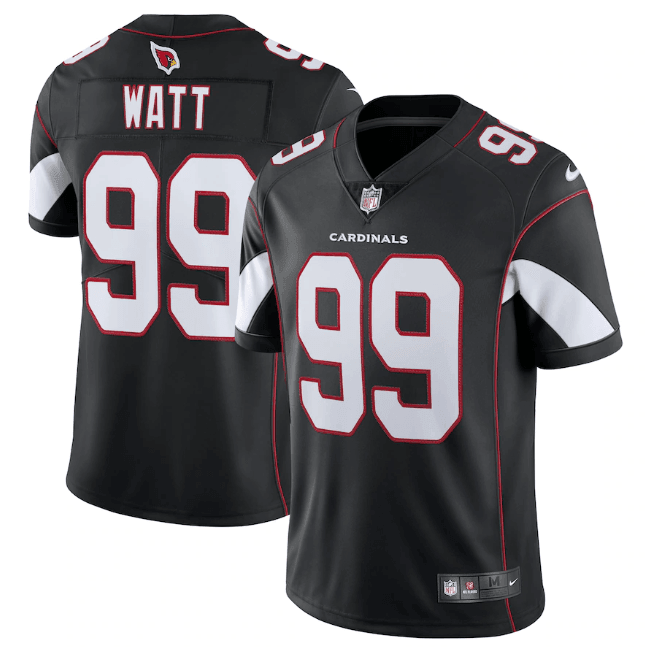 Camisa Futebol Americano Arizona Cardinals Vapor Limited Jersey Preta