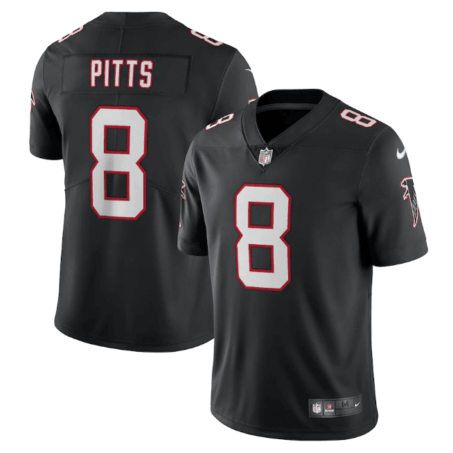 Camisa Futebol Americano Atlanta Falcons Vapor Limited Jersey Preta