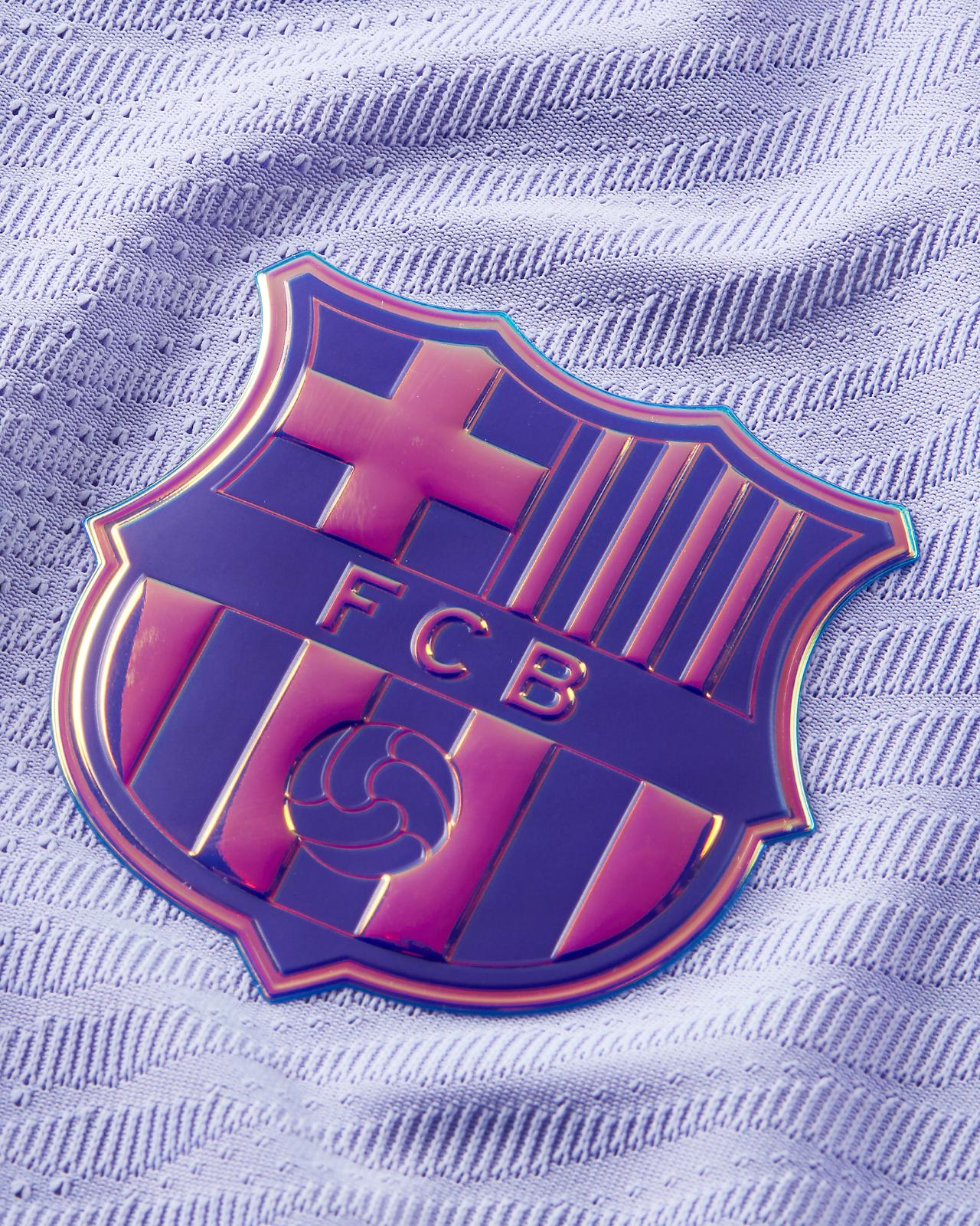 Camisa Barcelona II 2021/2022 Torcedor - Lilás - Retrô