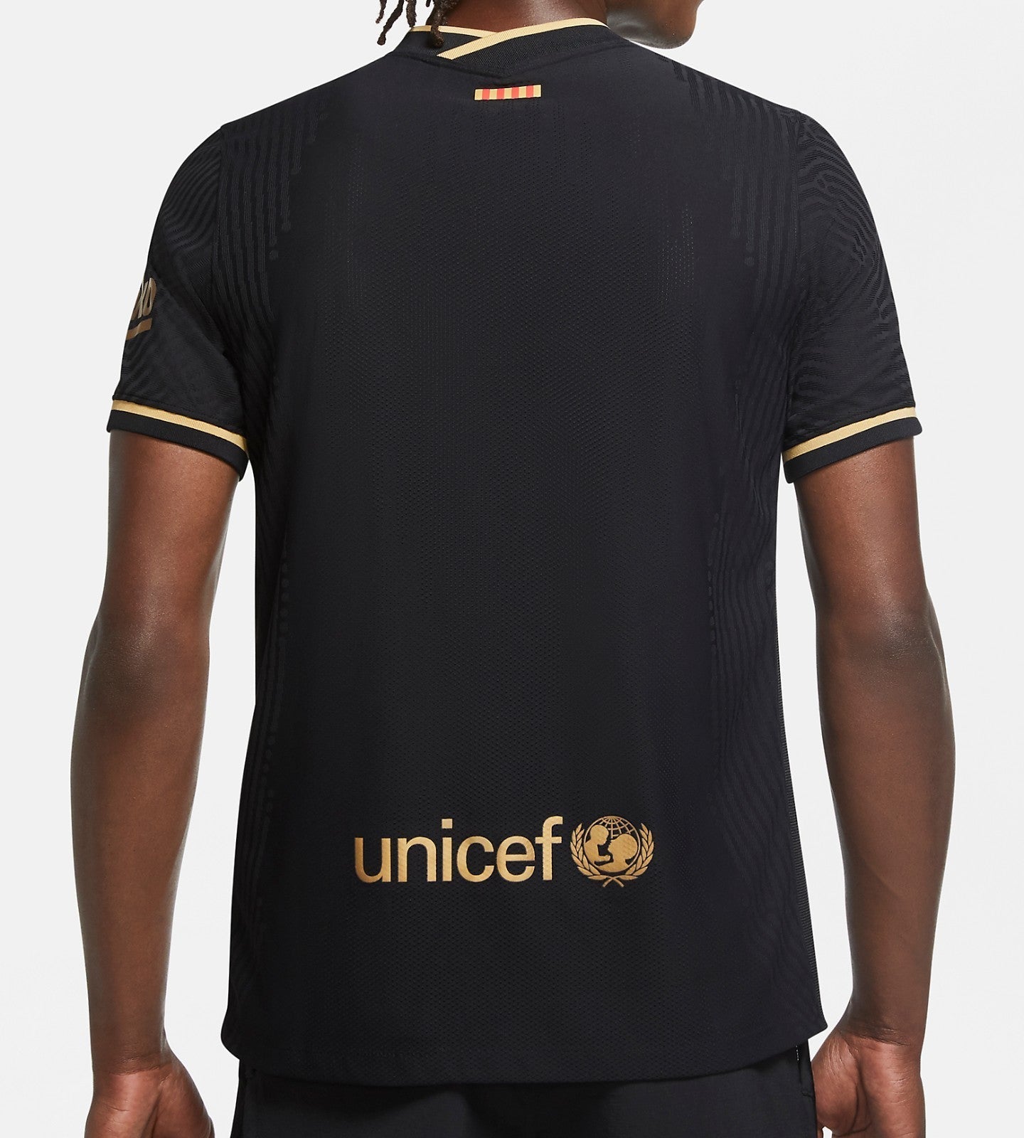 Camisa Barcelona II 2020/2021 Torcedor - Preto - Retrô