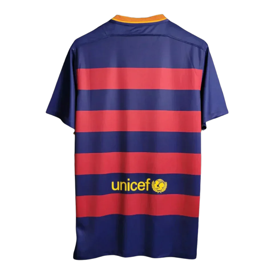 Camisa Barcelona I 2015/2016 Torcedor - Retrô