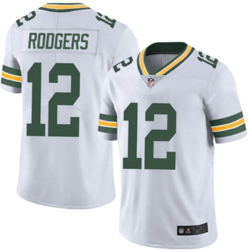 Camisa Futebol Americano Green Bay Packer Vapor Limited Jersey Branca