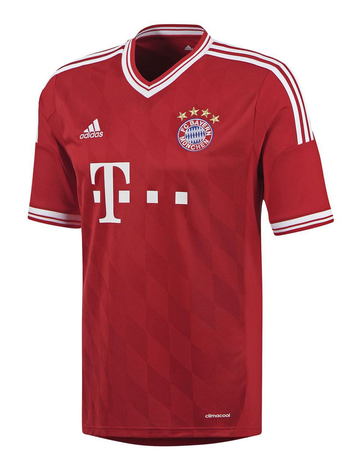 Camisa Bayern de Munique I 2013/2014 - Vermelha - Retrô
