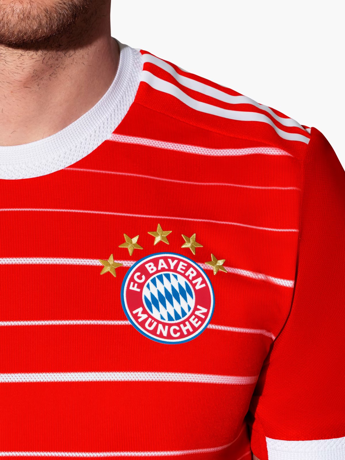 Camisa Bayern de Munique I 2022/2023 - Vermelha - Retrô