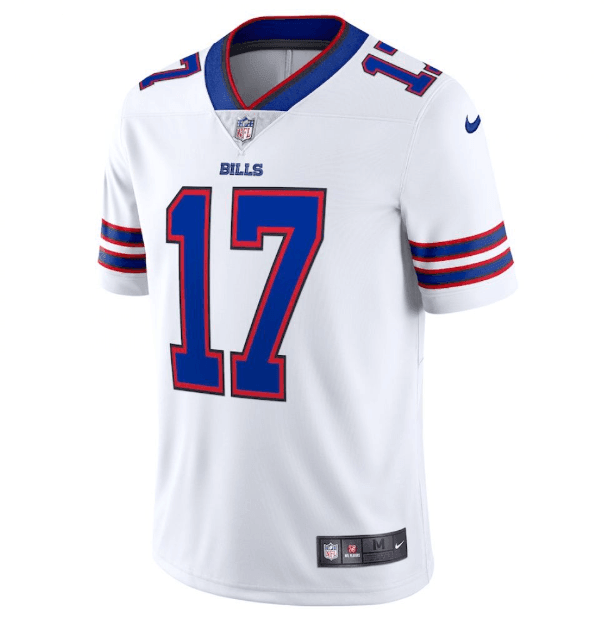 Camisa Futebol Americano Buffalo Bills Vapor Limited Jersey Branca