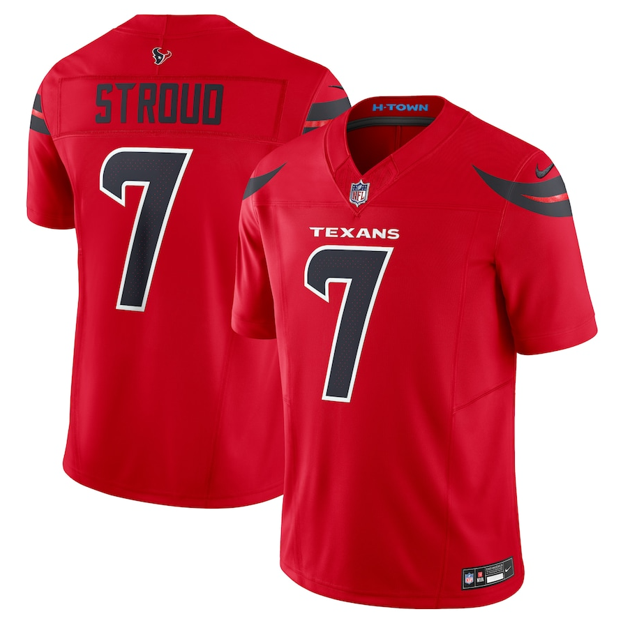 Camisa Futebol Americano Houston Texans Vapor F.U.S.E. Limited Jersey Vermelha