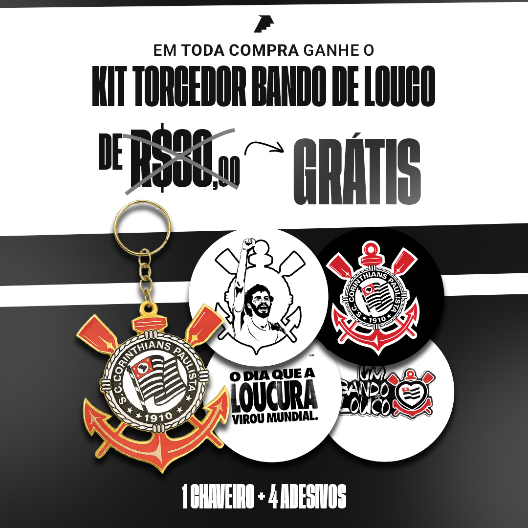 Jaqueta Corta-Vento Corinthians