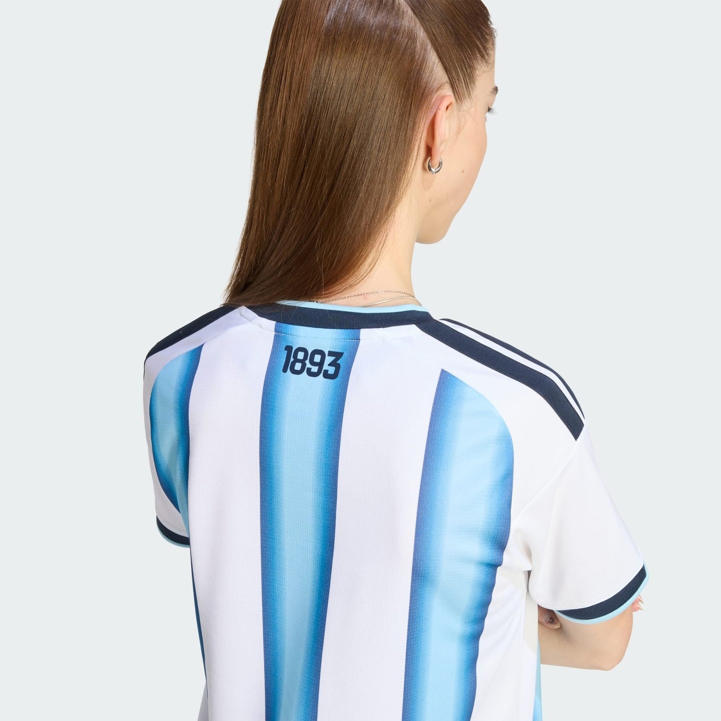 Camisa Feminina Argentina I 26/27 - Torcedor + Patch Campeão do Mundo