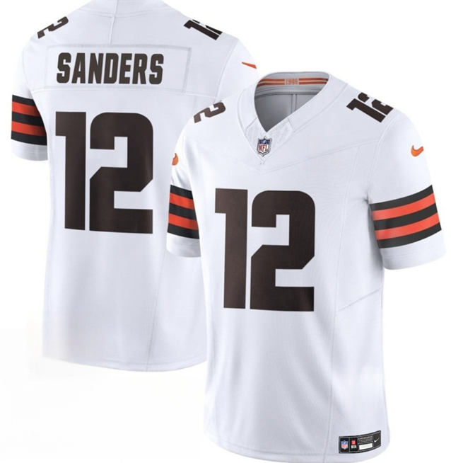Camisa Futebol Americano Cleveland Browns Vapor F.U.S.E. Limited Jersey Branca