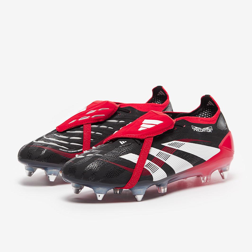 Chuteira Predator Elite Fold-Over Tongue x Moments Campo Trava Mista