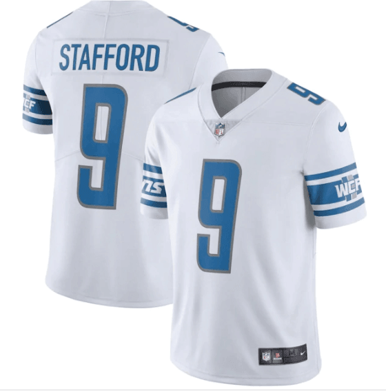 Camisa Futebol Americano Detroit Lions Vapor Limited Jersey Branca