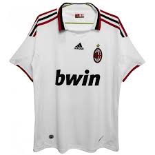 Camisa Milan II 2009/2010 Torcedor - Branca - Retrô