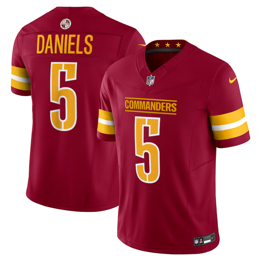 Camisa Futebol Americano Washington Commanders Vapor F.U.S.E. Limited Jersey Vermelha