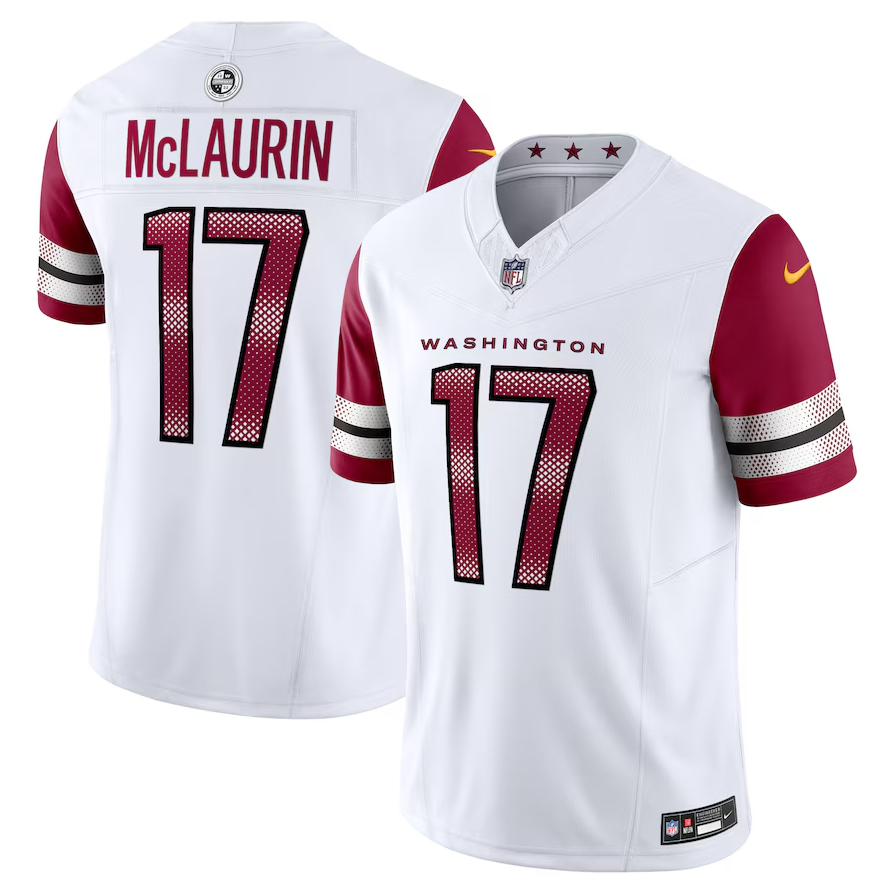 Camisa Futebol Americano Washington Commanders Vapor F.U.S.E. Limited Jersey Branca