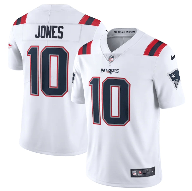 Camisa Futebol Americano England Patriots Vapor Limited Jersey Branca