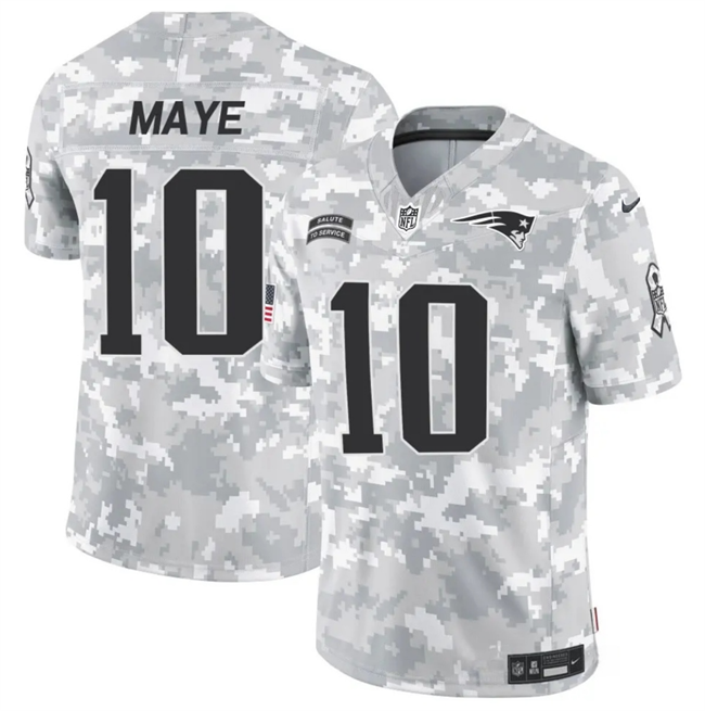 Camisa Futebol Americano England Patriots Vapor F.U.S.E. Limited Jersey Salute To Service 2024