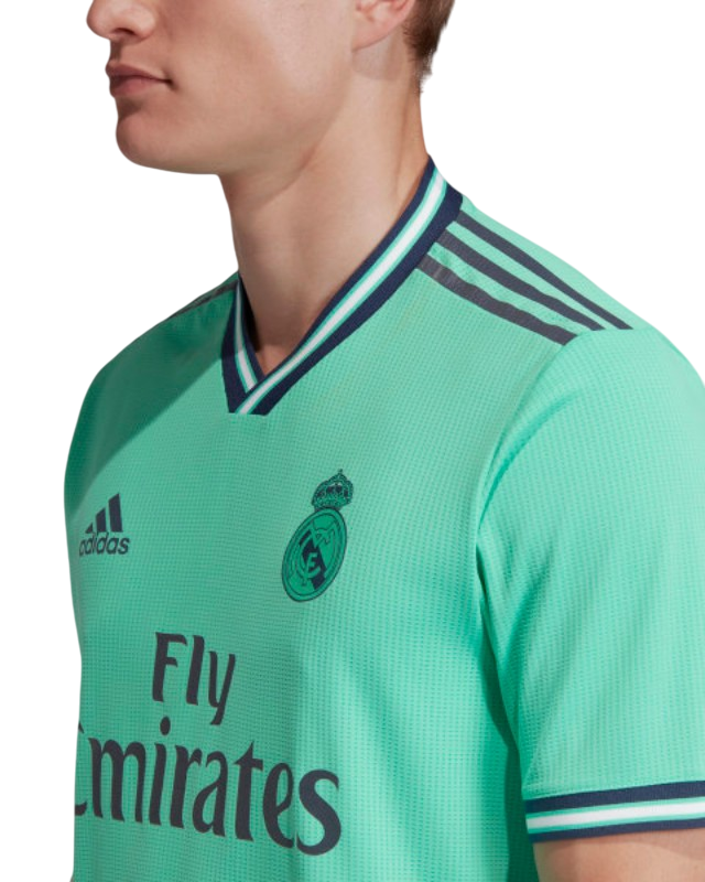 Camisa Real Madrid III 2019/2020 - Verde Água - Retrô