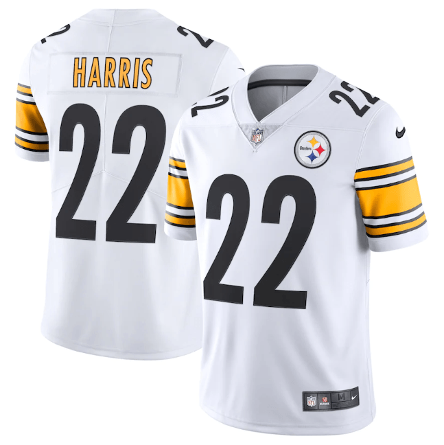 Camisa Futebol Americano Pittsburgh Steelers Vapor Limited Jersey Branca