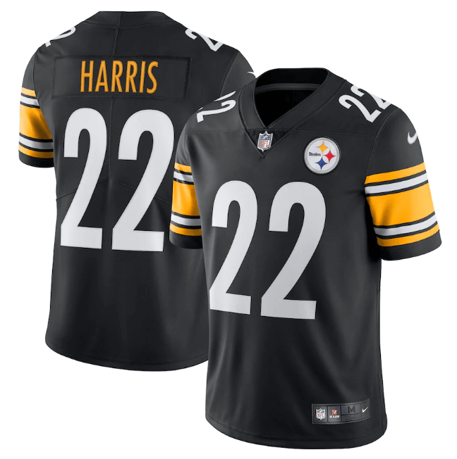 Camisa Futebol Americano Pittsburgh Steelers Vapor Limited Jersey Preta